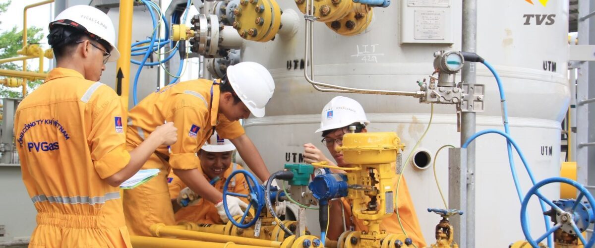 Thi công hệ thống gas bồn trung tâm