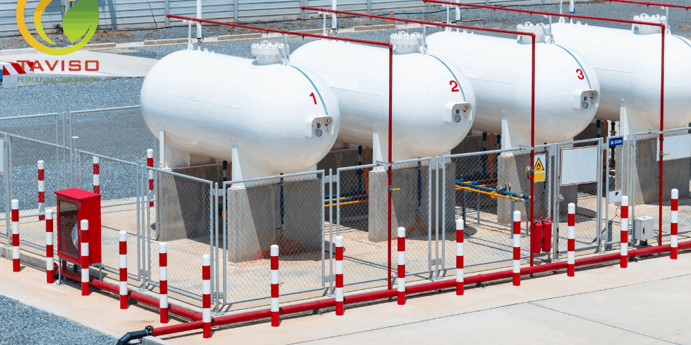 Thiết Kế Và Thi Công Lắp Đặt Bồn Chứa Gas Tại Tân Việt Sơn